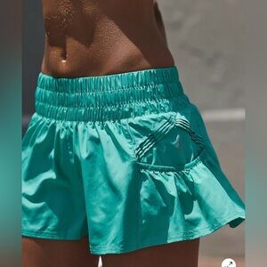 Free People Get Your Flirt On Shorts. NWT. Seafoam
